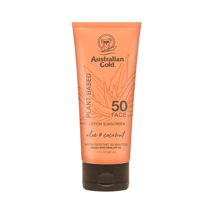 Australian Gold Plant Based Face Lotion SPF 50 88 ml i gruppen HELSE OG SKJØNNHET / Hudpleie / Soling / Solkrem hos TP E-commerce Nordic AB (C80902)