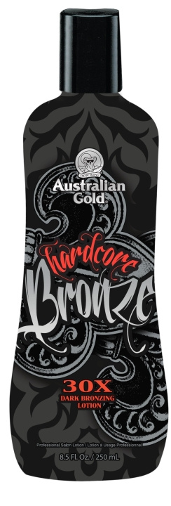 Australian Gold Hardcore Bronze Lotion 250 ml i gruppen HELSE OG SKJØNNHET / Hudpleie / Soling / Brun uten sol hos TP E-commerce Nordic AB (C80914)