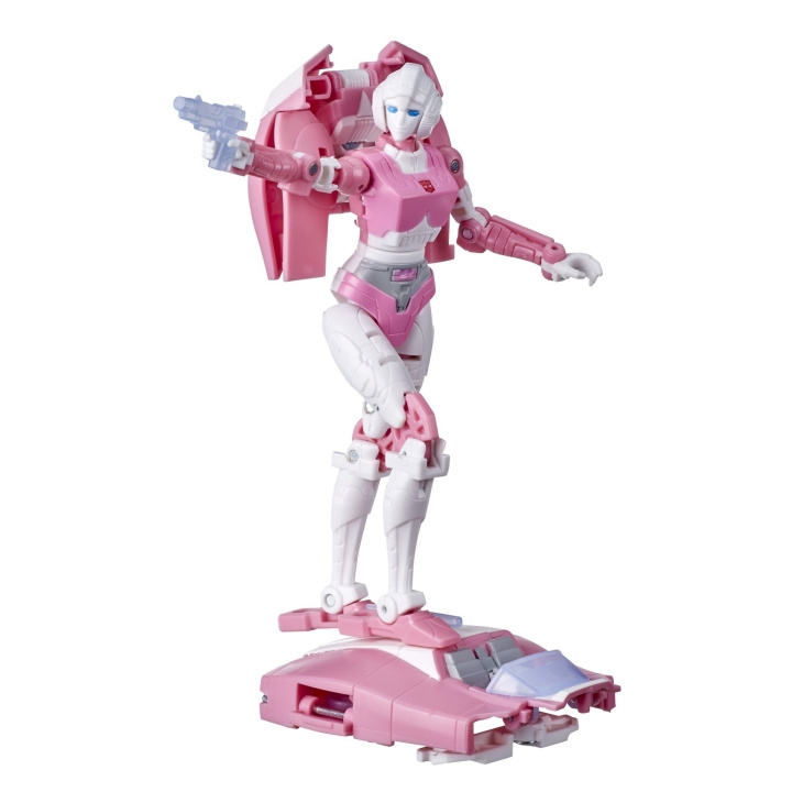 Transformers Generasjoner Krig for Cybertron - Kingdom Deluxe Arcee (F0676) i gruppen LEKER, BARN OG BABY / Leker / Figurer, miniatyrer og tilbehør hos TP E-commerce Nordic AB (C80936)