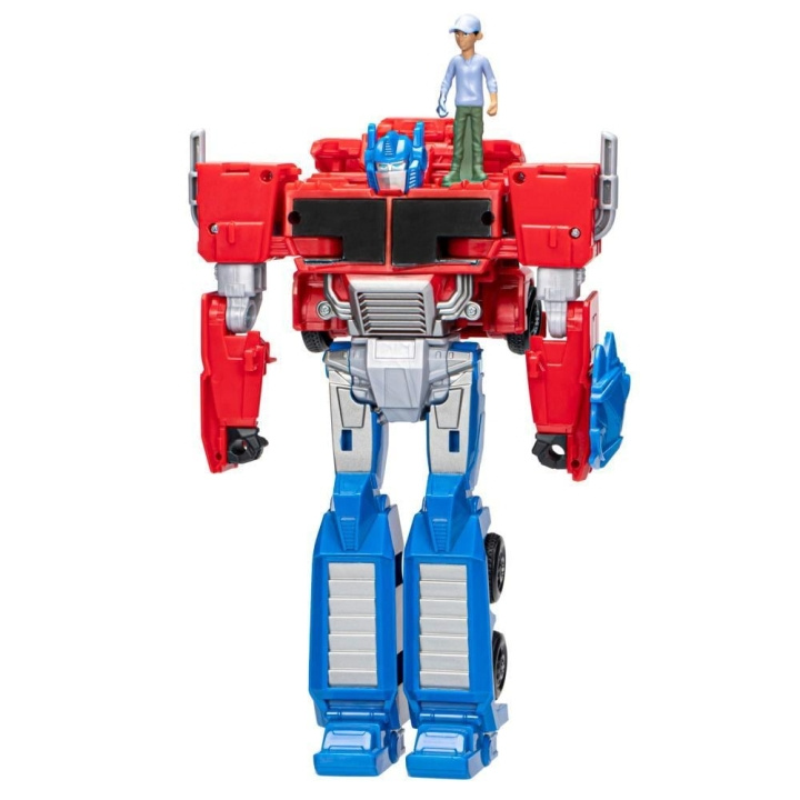 Transformers Earthspark Spinchanger Optimus (F7663) i gruppen LEKER, BARN OG BABY / Leker / Figurer, miniatyrer og tilbehør hos TP E-commerce Nordic AB (C80979)