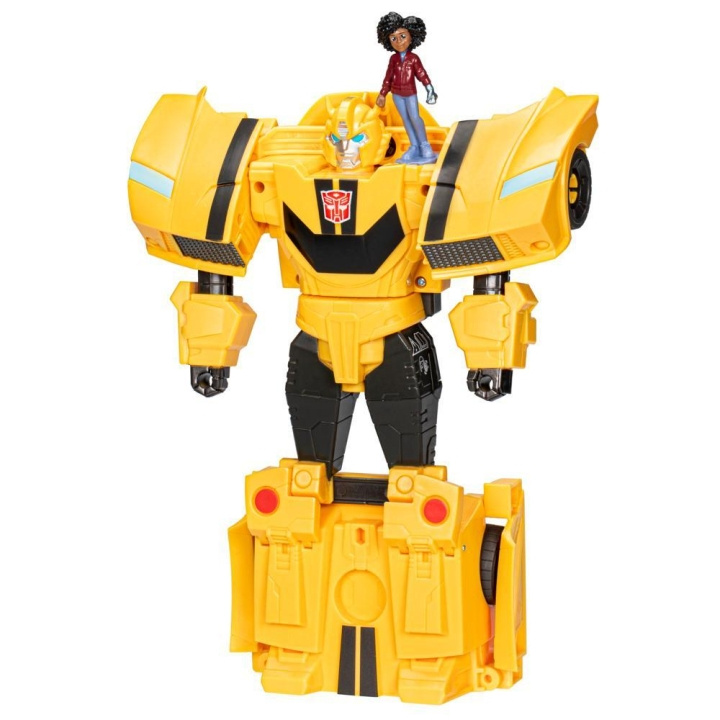 Transformers Earthspark Spinchanger - Bumblebee (F7662) i gruppen LEKER, BARN OG BABY / Leker / Figurer, miniatyrer og tilbehør hos TP E-commerce Nordic AB (C80980)