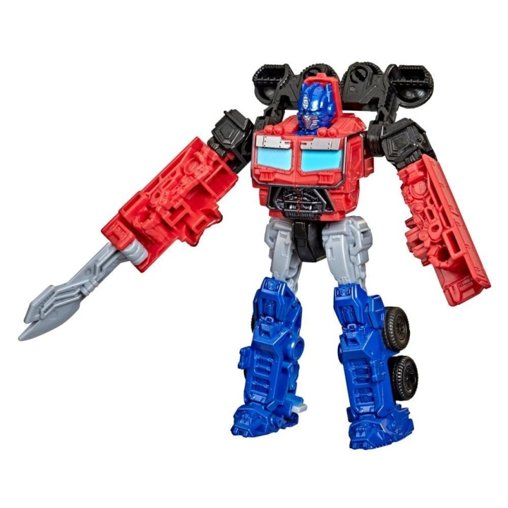 Transformers MV7 Battle Changer - Optimus Prime (F4605) i gruppen LEKER, BARN OG BABY / Leker / Figurer, miniatyrer og tilbehør hos TP E-commerce Nordic AB (C80984)