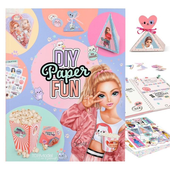 TOPModel DIY Paper Fun Book CUTIE STAR - (412581) i gruppen LEKER, BARN OG BABY / Leker / Håndtverk hos TP E-commerce Nordic AB (C80987)