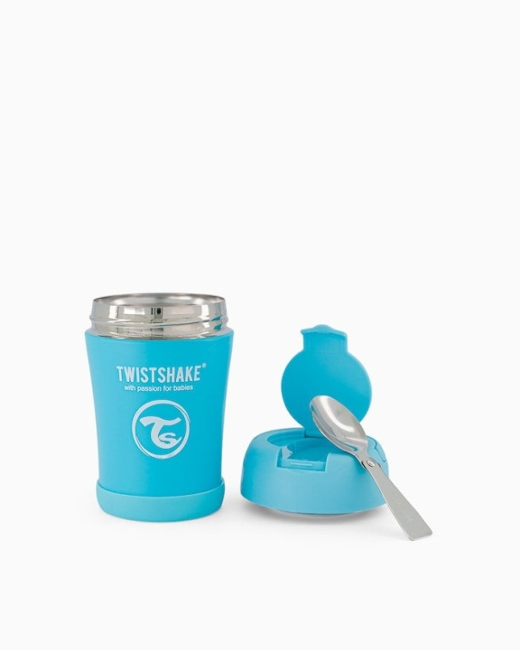 Twistshake Isolert matbeholder 350 ml pastellblå i gruppen LEKER, BARN OG BABY / Spise & drikke / Barneserviser hos TP E-commerce Nordic AB (C80992)