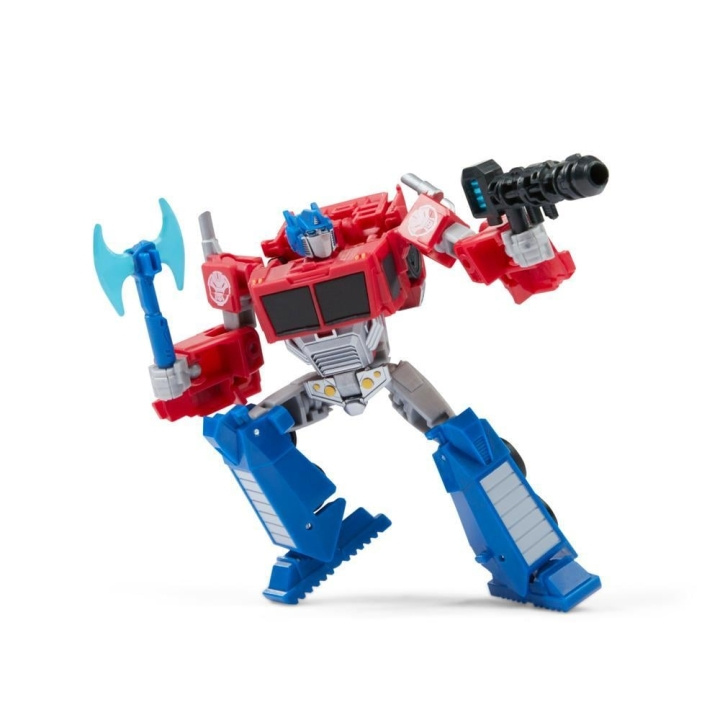 Transformers Earthspark Deluxe - Optimus Prime (F6735) i gruppen LEKER, BARN OG BABY / Leker / Figurer, miniatyrer og tilbehør hos TP E-commerce Nordic AB (C81254)