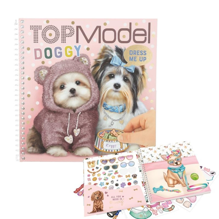 TOPModel Dress Me Up Stickerbook DOGGY (0412966) i gruppen LEKER, BARN OG BABY / Leker / Håndtverk hos TP E-commerce Nordic AB (C81289)