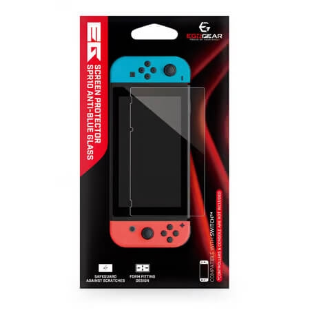 EgoGear Screen Protector SPR10 Anti-blue Glass for NSW i gruppen Elektronikk / TV-spill & tilbehør / Nintendo Switch / Tilbehør hos TP E-commerce Nordic AB (C81321)