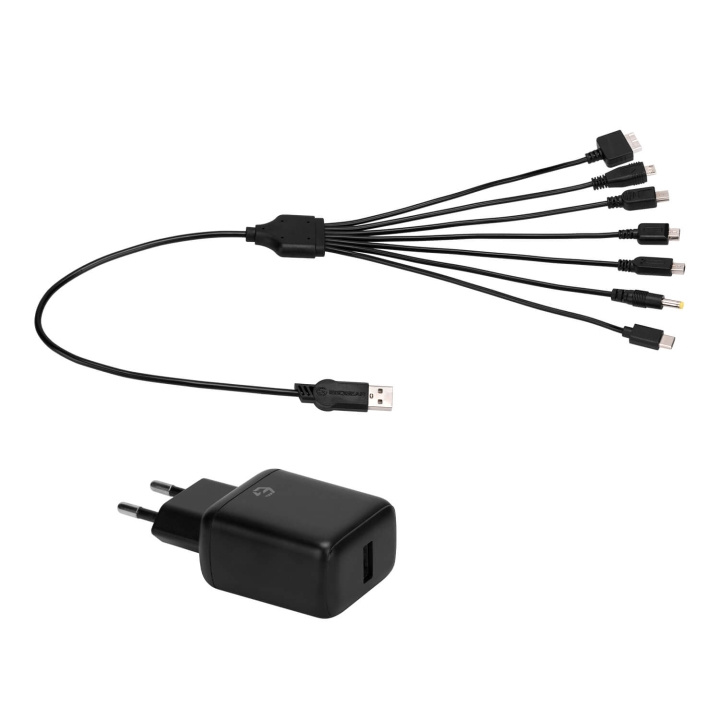 EgoGear 7in1 Cable SCH7 AC Adapter for Retro Consoles i gruppen Elektronikk / TV-spill & tilbehør / Andre spill hos TP E-commerce Nordic AB (C81327)