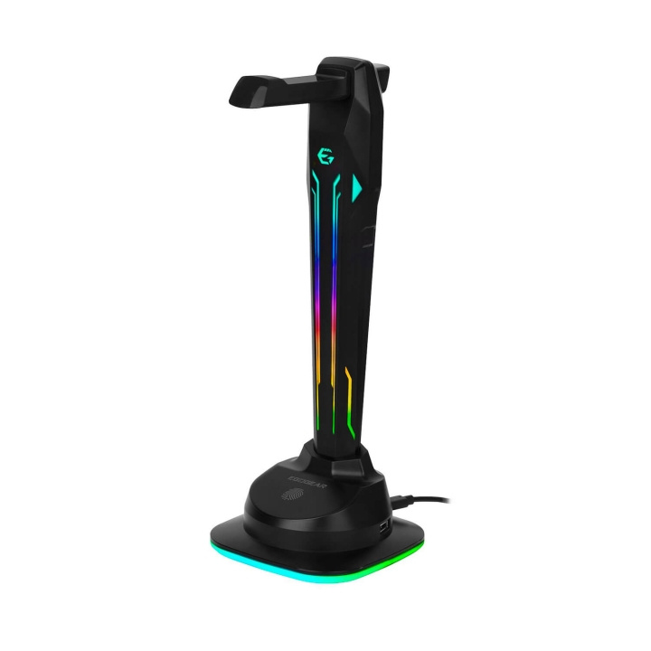 EgoGear Headset Stand SAC1 RGB With 4xUSB ports and Type-C 1m i gruppen Datautstyr / GAMING / Headset hos TP E-commerce Nordic AB (C81328)