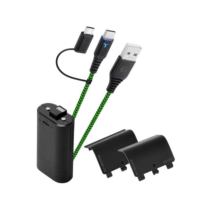 EgoGear Charging Kit SCH10 for XBX i gruppen Elektronikk / TV-spill & tilbehør / Xbox Series X hos TP E-commerce Nordic AB (C81331)