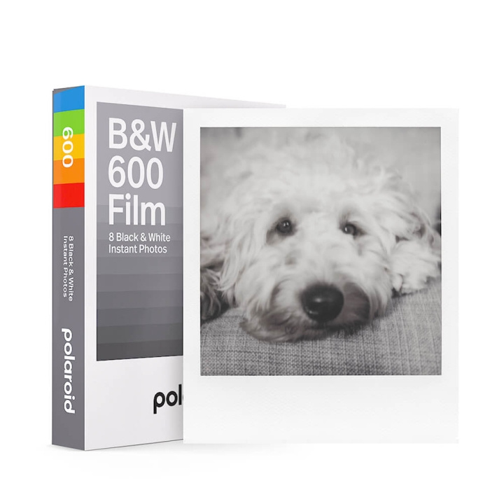 Polaroid B&W Film for 600 White Frame i gruppen Elektronikk / Foto og video / Fotograferingsutstyr / Annet hos TP E-commerce Nordic AB (C81391)