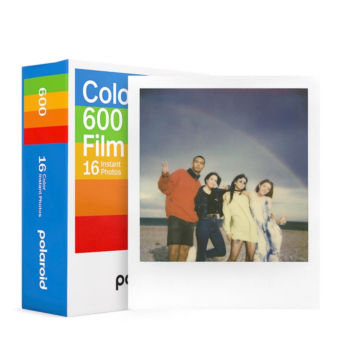 Polaroid Color Film for 600 White Frame 2-pack i gruppen Elektronikk / Foto og video / Fotograferingsutstyr / Annet hos TP E-commerce Nordic AB (C81395)