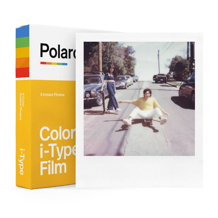 Polaroid Fargefilm i-Type Hvit Ramme i gruppen Elektronikk / Foto og video / Fotograferingsutstyr / Annet hos TP E-commerce Nordic AB (C81398)