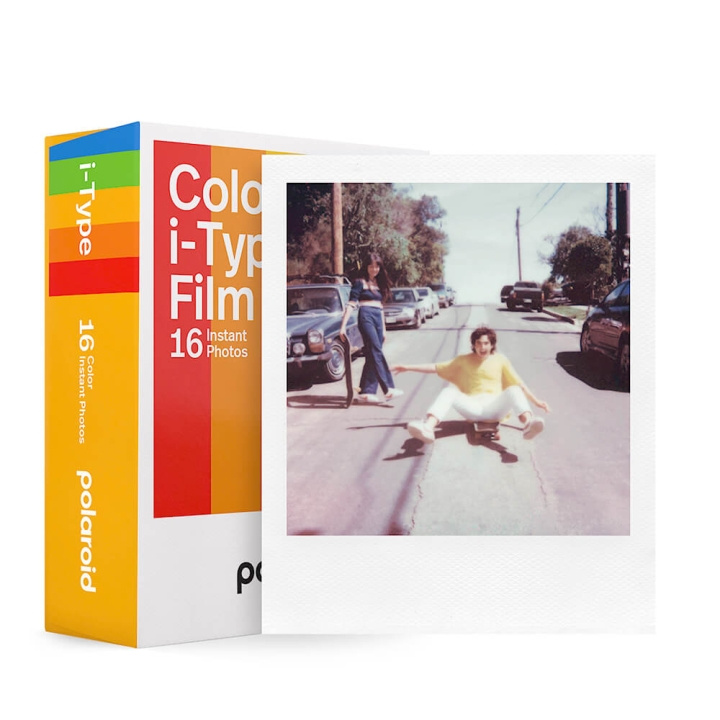 Polaroid Fargefilm i-Type Hvit Ramme 2-pak i gruppen Elektronikk / Foto og video / Fotograferingsutstyr / Annet hos TP E-commerce Nordic AB (C81399)