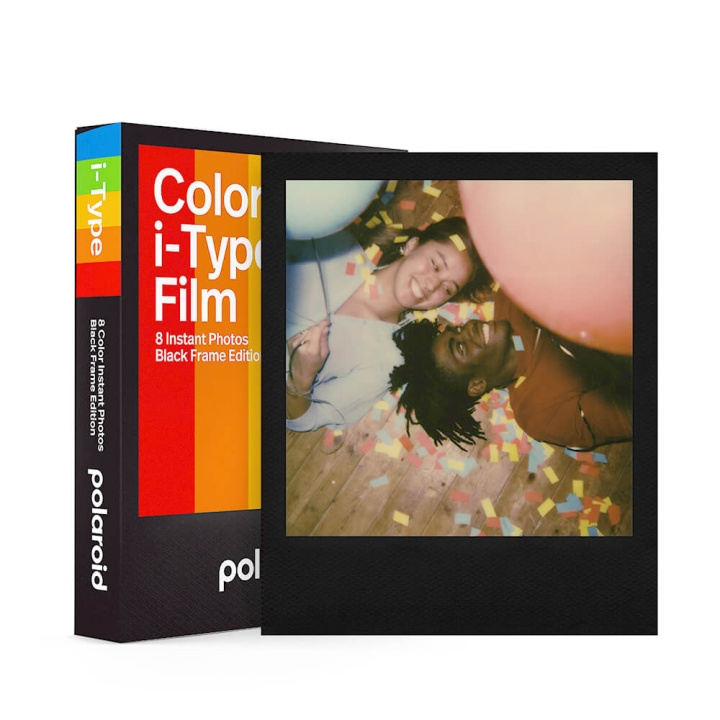 Polaroid Fargefilm i-Type Svart Ramme Edition i gruppen Elektronikk / Foto og video / Fotograferingsutstyr / Annet hos TP E-commerce Nordic AB (C81401)