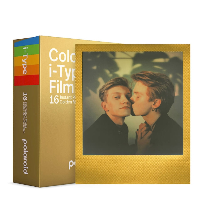 Polaroid Fargefilm i-Type Golden Moments 2-pak i gruppen Elektronikk / Foto og video / Fotograferingsutstyr / Annet hos TP E-commerce Nordic AB (C81402)