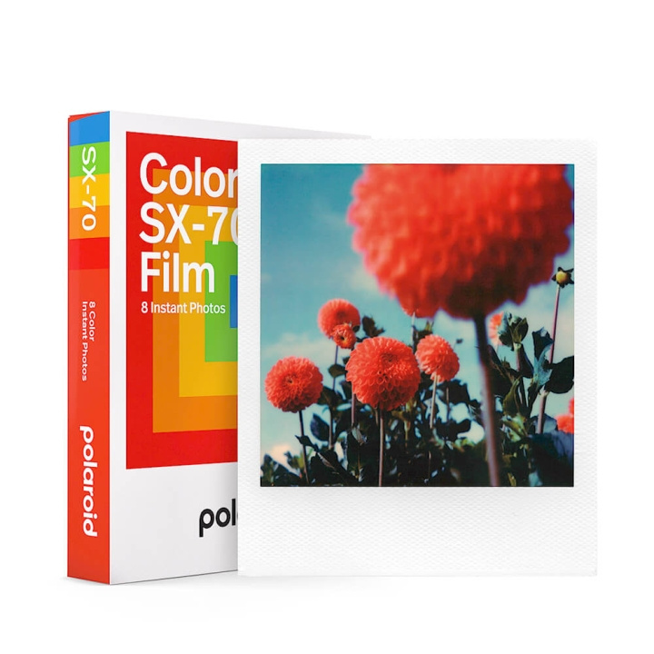 Polaroid Color Film for SX-70 White Frame i gruppen Elektronikk / Foto og video / Fotograferingsutstyr / Annet hos TP E-commerce Nordic AB (C81404)