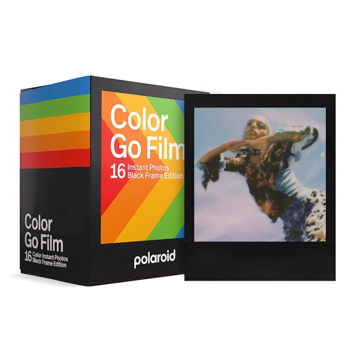 Polaroid Fargefilm Go Svarte Rammer 2-pak i gruppen Elektronikk / Foto og video / Fotograferingsutstyr / Annet hos TP E-commerce Nordic AB (C81406)