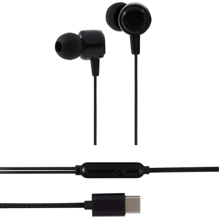 Champion In-Ear headphones USB-C i gruppen Elektronikk / Lyd & Bilde / Hodetelefoner & Tilbehør / Hodetelefoner hos TP E-commerce Nordic AB (C81443)