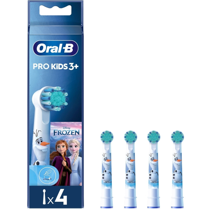 Oral B Borsthuvud Frozen 4st i gruppen HELSE OG SKJØNNHET / Munnpleie / Elektriske tannbørster tilbehør hos TP E-commerce Nordic AB (C81444)