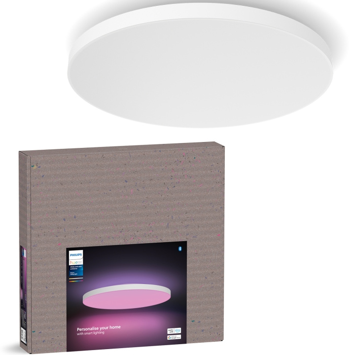 Philips Hue Datura stor takplafond Ø57,4 cm White and color ambiance 4850 lm i gruppen HJEM, HUS OG HAGE / Smarthus / Smart belysning hos TP E-commerce Nordic AB (C81460)