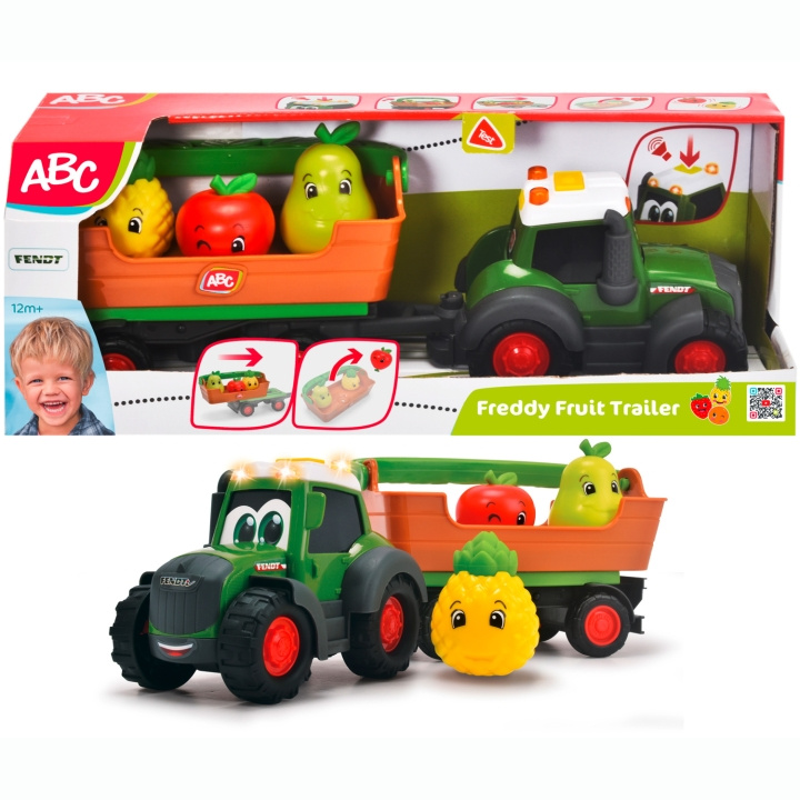 Simba Toys Freddy Fruit - Fendt Leksakstraktor med Släpvagn i gruppen LEKER, BARN OG BABY / Leker / Lekebiler hos TP E-commerce Nordic AB (C81518)