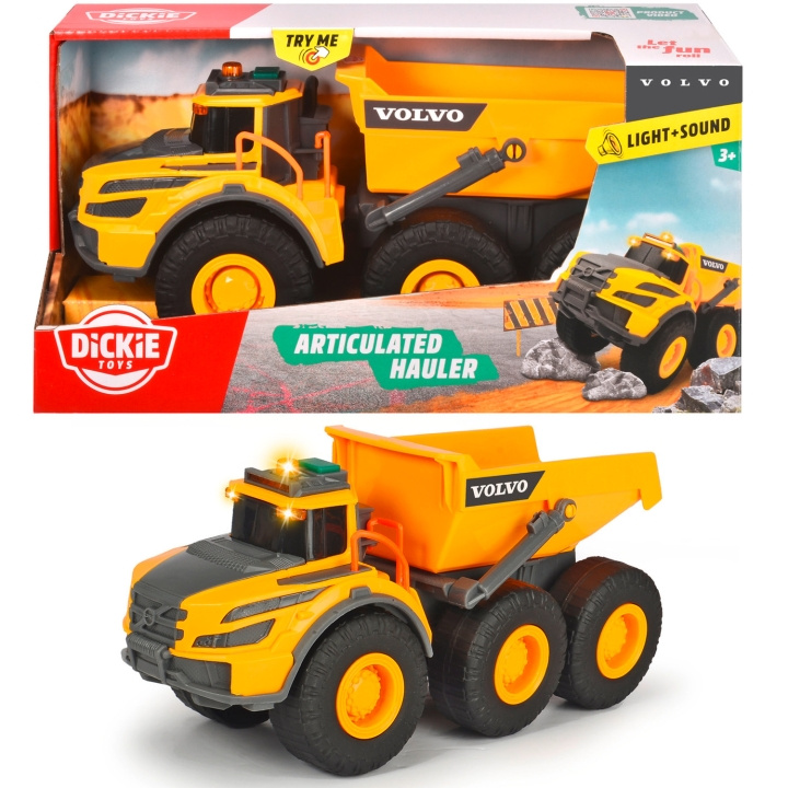 Dickie Volvo Dumper i gruppen LEKER, BARN OG BABY / Leker / Lekebiler hos TP E-commerce Nordic AB (C81531)