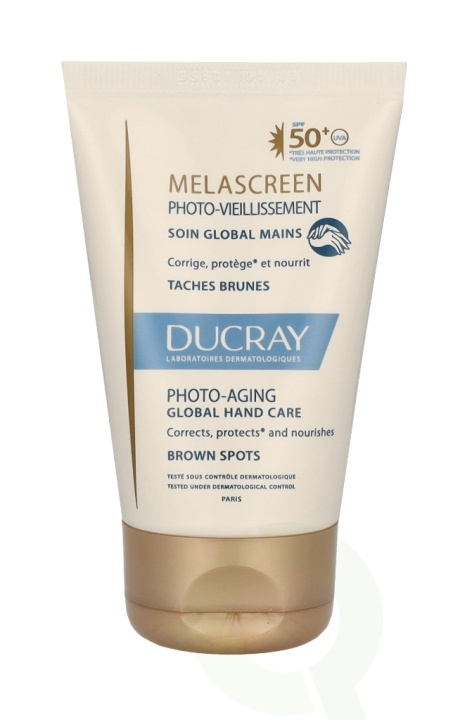 Ducray Melascreen Photo-Aging Global Hand Care SPF50+ 50 ml i gruppen HELSE OG SKJØNNHET / Manikyr/pedikyr / Håndkrem hos TP E-commerce Nordic AB (C81566)