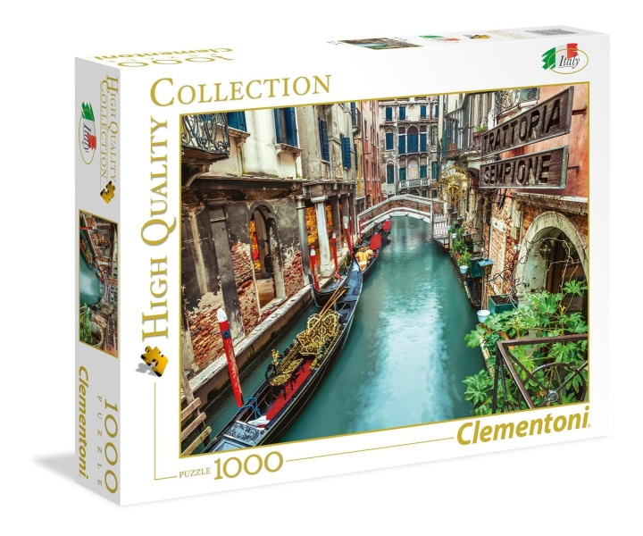 Clementoni 1000 brikker av høy kvalitet VENICE CANAL i gruppen LEKER, BARN OG BABY / Leker / Puslespill hos TP E-commerce Nordic AB (C81721)