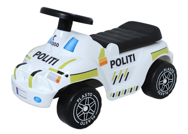 Plasto Toddler Polisbil SE/NO/FI-stickers, lengde 60 cm, sitt høyde 22 cm i eske i gruppen LEKER, BARN OG BABY / Leker / Leksaker hos TP E-commerce Nordic AB (C81740)