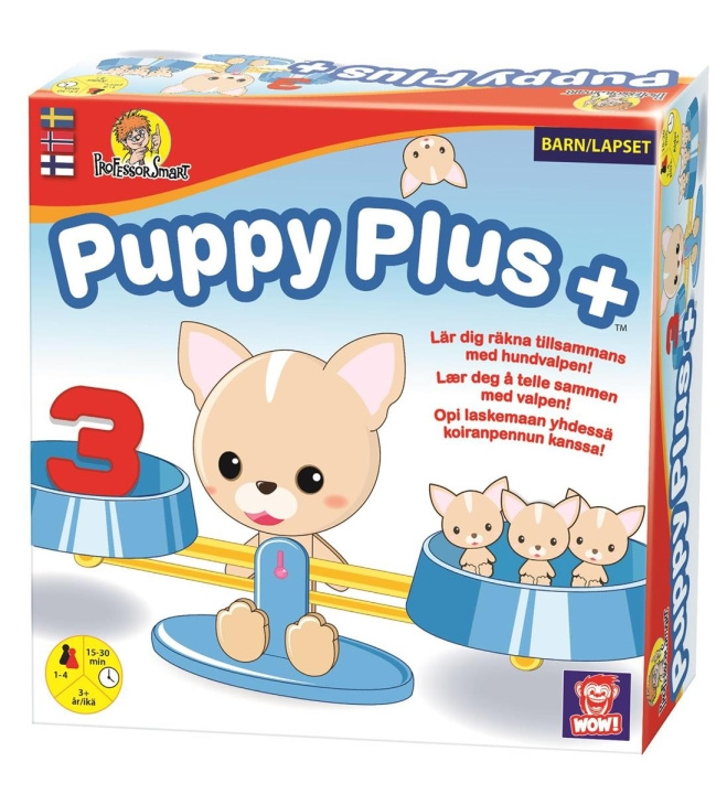 Plasto Puppy Plus+ (SE/FI/NO) i gruppen LEKER, BARN OG BABY / Spill / Barnespill hos TP E-commerce Nordic AB (C81783)