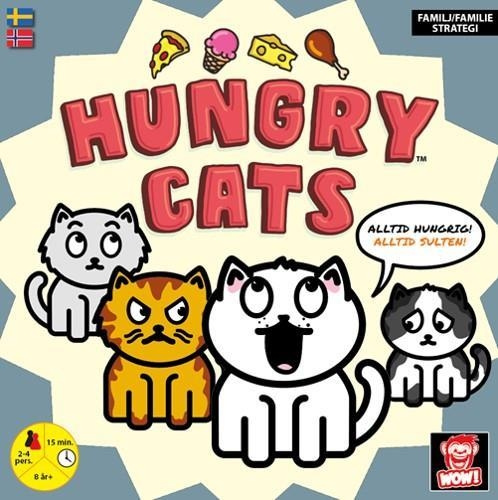 Plasto Hungry Cats (SE,NO) (Årets barnespill 2020 i Norge) i gruppen LEKER, BARN OG BABY / Leker / Brettspill / Familiespill hos TP E-commerce Nordic AB (C81784)