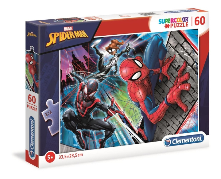 Clementoni 60 brikker Puslespill Barn Spider-Man i gruppen LEKER, BARN OG BABY / Leker / Puslespill hos TP E-commerce Nordic AB (C81789)