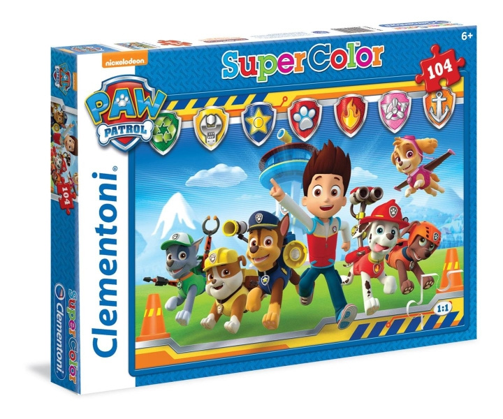 Clementoni 104 brikker Puslespill Barn Paw Patrol i gruppen LEKER, BARN OG BABY / Leker / Barnas puslespill hos TP E-commerce Nordic AB (C81791)