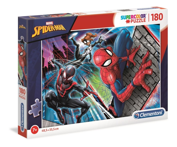 Clementoni 180 brikker Puslespill Barn Spider-Man i gruppen LEKER, BARN OG BABY / Leker / Puslespill hos TP E-commerce Nordic AB (C81792)