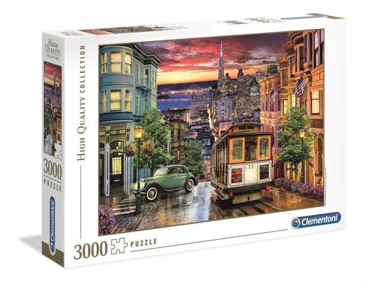 Clementoni 3000 stk høykvalitets kolleksjon San Francisco i gruppen SPORT, FRITID & HOBBY / Hobby / Puslespill hos TP E-commerce Nordic AB (C81797)