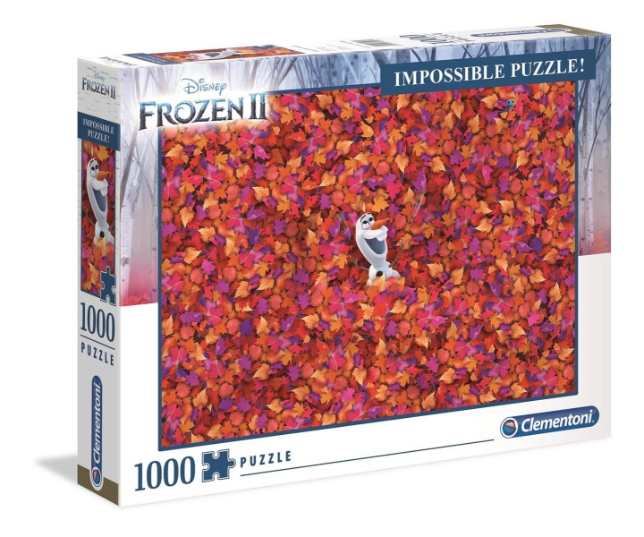 Clementoni 1000 brikker Umulig puslespill Frozen 2 i gruppen LEKER, BARN OG BABY / Leker / Puslespill hos TP E-commerce Nordic AB (C81822)