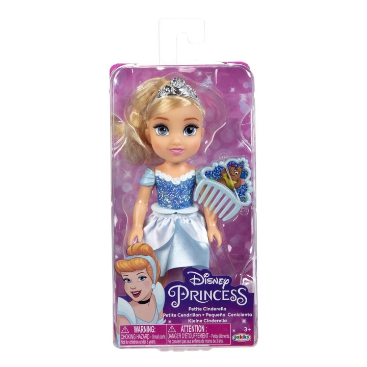 JAKKS Pacific Disney Princess 6 tommers liten dukke med kam Askepott i gruppen LEKER, BARN OG BABY / Leker / Dukker & tilbehør hos TP E-commerce Nordic AB (C81835)