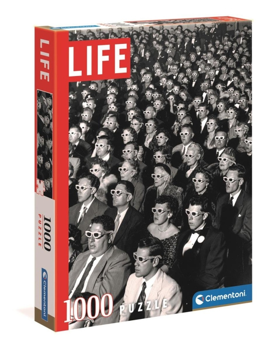 Clementoni 1000 brikker i høy kvalitet LIFE - Life in 3D i gruppen LEKER, BARN OG BABY / Leker / Puslespill hos TP E-commerce Nordic AB (C81838)