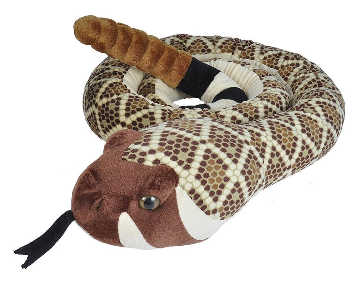 Wild Republic Snakesss Jumbo Western Diamondback 275 cm i gruppen LEKER, BARN OG BABY / Babyleker (0-3 år) / Kosedyr hos TP E-commerce Nordic AB (C81841)