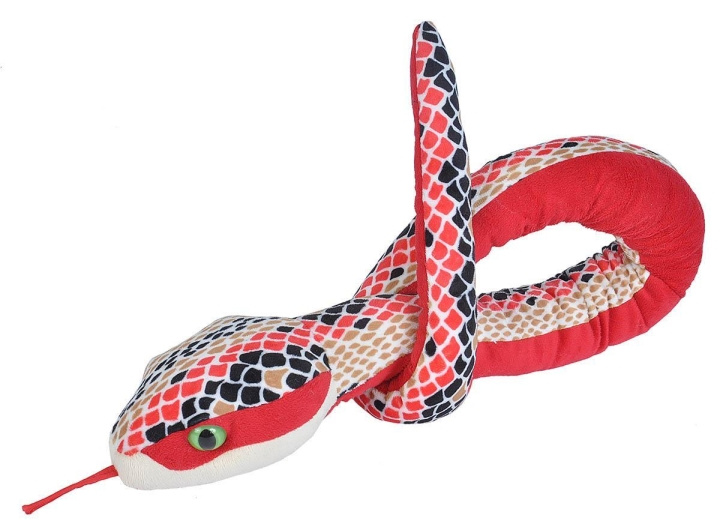 Wild Republic Snakesss Red Scales 137 cm i gruppen LEKER, BARN OG BABY / Babyleker (0-3 år) / Kosedyr hos TP E-commerce Nordic AB (C81846)