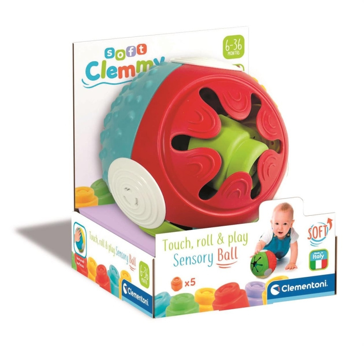 Clementoni Myk Clemmy Touch & Play-sensorisk ball i gruppen LEKER, BARN OG BABY / Babyleker (0-3 år) / Aktivitetsleker hos TP E-commerce Nordic AB (C81848)