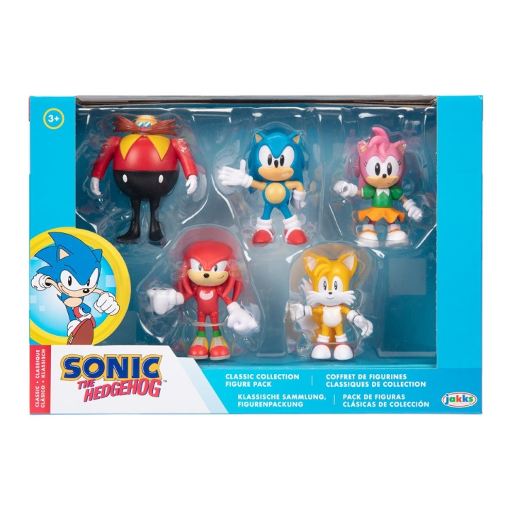 JAKKS Pacific Sonic the Hedgehog 2,5 tommers figur 5-pakning i gruppen LEKER, BARN OG BABY / Leker / Figurer & miniatyrer hos TP E-commerce Nordic AB (C81887)