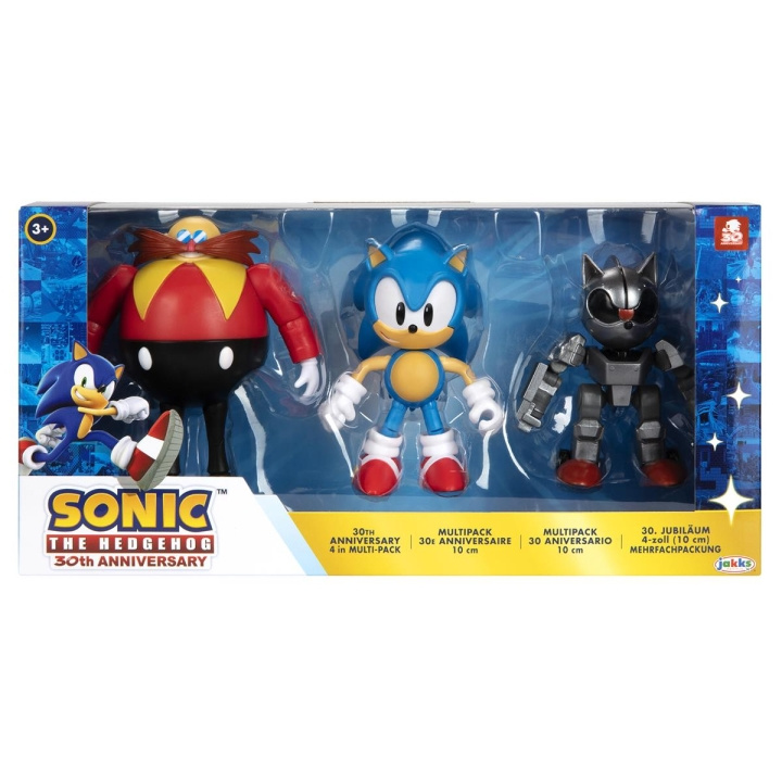 JAKKS Pacific Sonic the Hedgehog 4 tommers figur multipakke i gruppen LEKER, BARN OG BABY / Leker / Figurer & miniatyrer hos TP E-commerce Nordic AB (C81888)