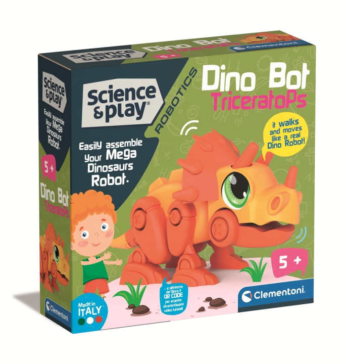 Clementoni Dino Bot Triceratops Junior i gruppen LEKER, BARN OG BABY / Leker / Leksaker hos TP E-commerce Nordic AB (C81900)