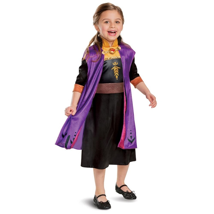 JAKKS Pacific Disguise Disney Frozen 2 Kostyme Klassisk Anna på reise M (7-8) i gruppen LEKER, BARN OG BABY / Leker / Masker og kostymer hos TP E-commerce Nordic AB (C81923)