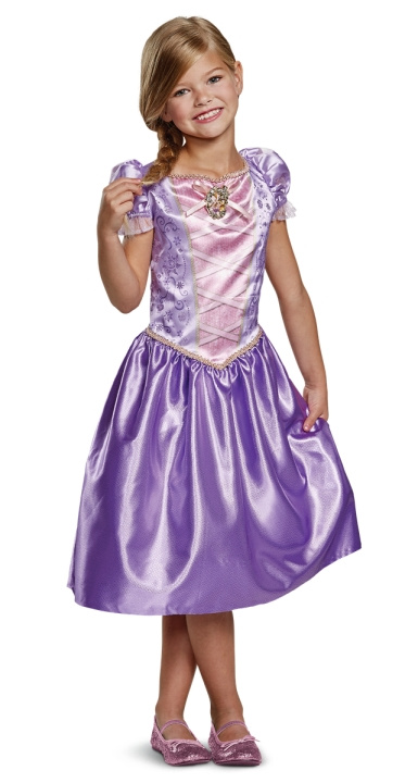 JAKKS Pacific Disguise Disney Princess-kostyme Classic Rapunzel M (7-8) i gruppen LEKER, BARN OG BABY / Leker / Masker og kostymer hos TP E-commerce Nordic AB (C81926)