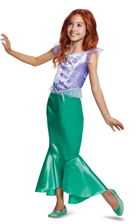 JAKKS Pacific Disguise Disney Princess-kostyme Classic Ariel M (7-8) i gruppen LEKER, BARN OG BABY / Leker / Masker og kostymer hos TP E-commerce Nordic AB (C81932)