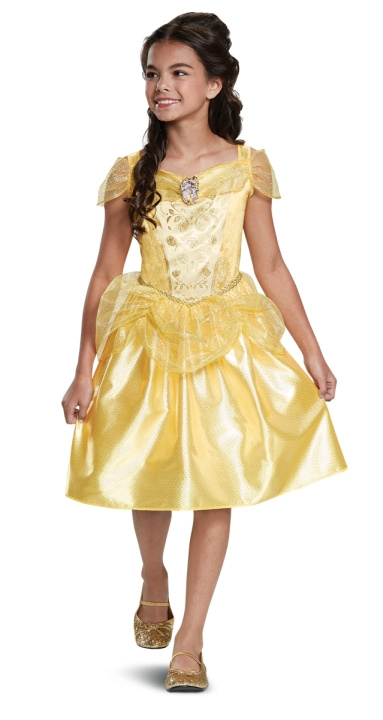 JAKKS Pacific Disguise Disney Princess-kostyme Classic Belle M (7-8) i gruppen LEKER, BARN OG BABY / Leker / Masker og kostymer hos TP E-commerce Nordic AB (C81935)