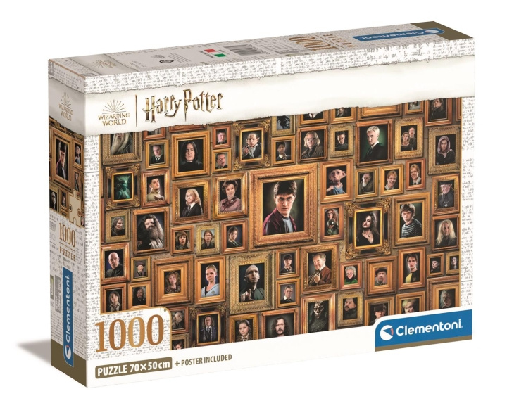 Clementoni 1000 brikker CB Impossible Puslespill Harry Potter i gruppen LEKER, BARN OG BABY / Leker / Puslespill hos TP E-commerce Nordic AB (C81966)